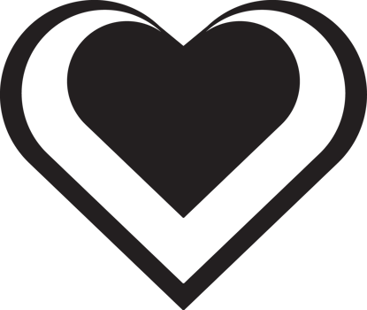 beauty abstract heart icon png