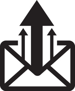envelope with arrow icon png