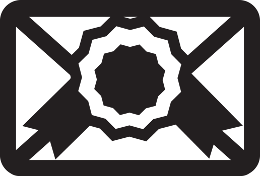 envelope with seal icon png