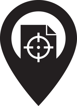 document target location pin icon png
