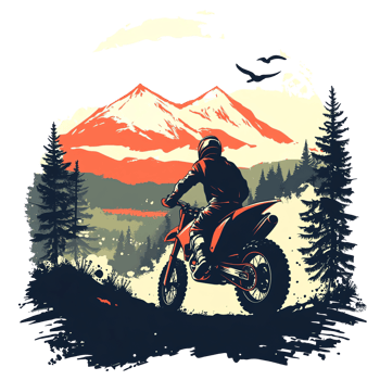 Motocross Mountain Adventure png