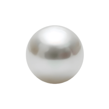 A flawless luminous pearl fills the frame its glossy surface reflecting the surrounding light and exuding a sense of timeless elegance and purity png