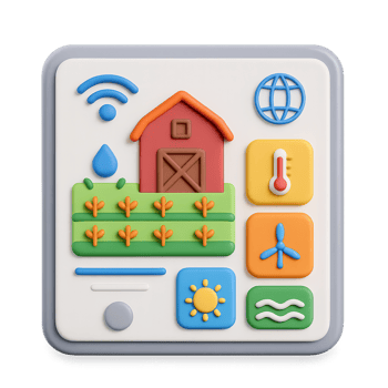 Smart Farm Interface Design for Simplified Agricultural Management png