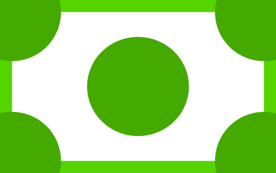 Green banknote money png