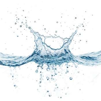 Water splash transparent png