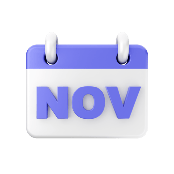 Calendar november 2019 png