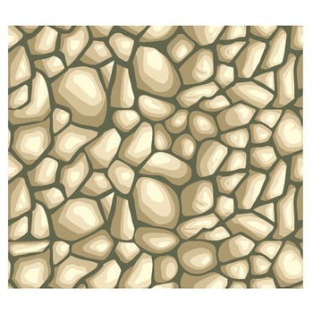 Seamless pattern texture stone wall vector