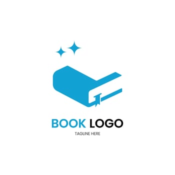 Letter L minimalist book logo for your brand vector