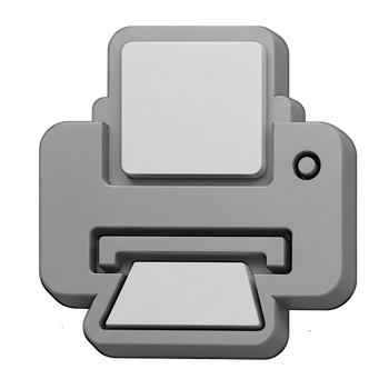 Modern Gray 3D Printer Digital Printing Technology png