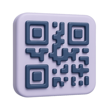 3D QR Code Design for Interactive Digital Engagement png