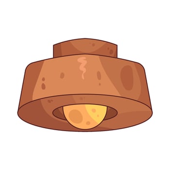ceiling light illustration vector