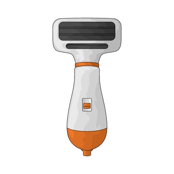 illustration of Pet razor vector