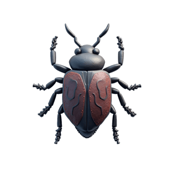 Detailed 3D Render Of An Insect On Transparent Background png
