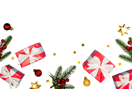 banner background for Christmas party celebration png