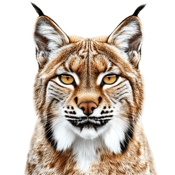 Wild Wolf And Fox Calmly Sitting Transparent Background png