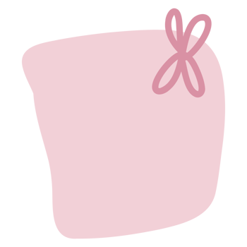Abstract pink shape png
