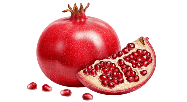 freshfresh pomegranate with seeds png