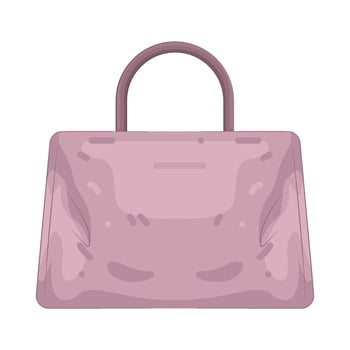 Illustration of Simple Handbag vector