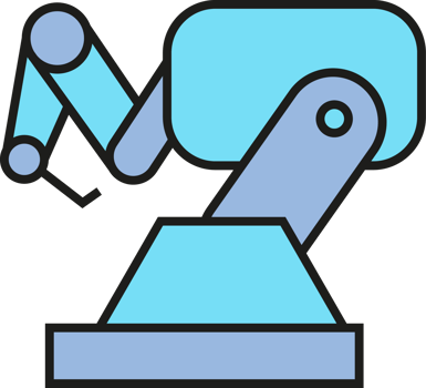 industrial robotic arm icon png