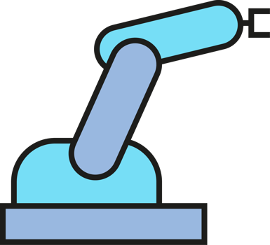 automation robotic arm icon png