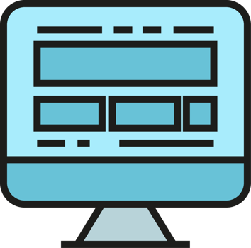 Design Layout on Computer Icon png