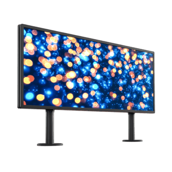 High-Resolution Display with Vibrant Bokeh Effects for Modern Digital Showcase png