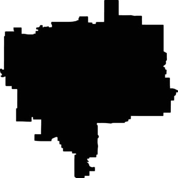 Donnybrook Balingup Australia silhouette map vector