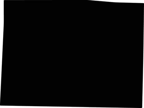 Drew United States silhouette map vector