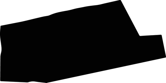 Dumyat Al Gadida Egypt silhouette map vector