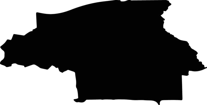 Eindhoven Netherlands silhouette map vector