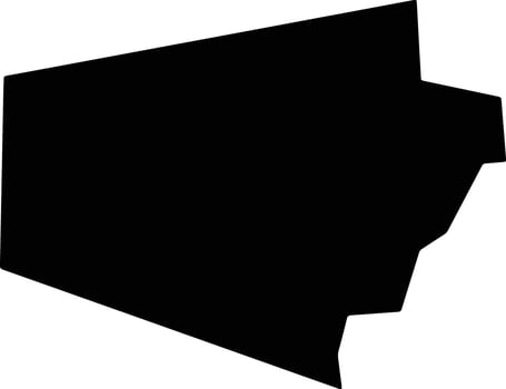 Fond Gens Libre Saint Lucia silhouette map vector