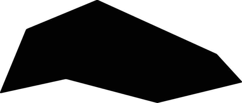 Ginan Japan silhouette map vector