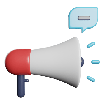 Announce Megaphone Promotion png