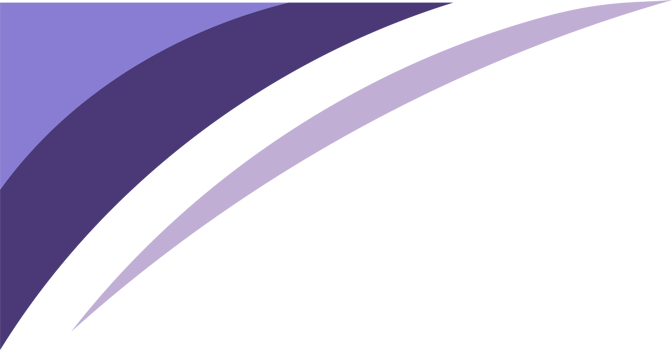 Lilac Curve Elegant Corner Ornament png