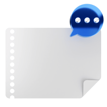 Message bubble icon png