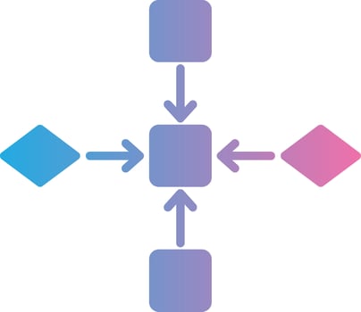Diagram Minimal Art Object vector