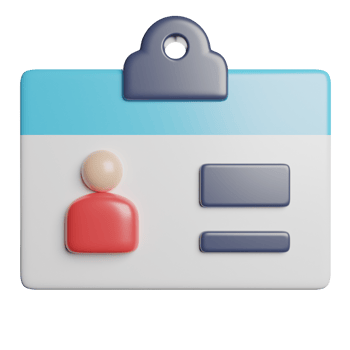 ID Card Identity Hiring png