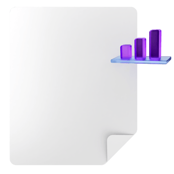 A white sheet with purple bars on it png