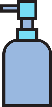 Spray Bottle Icon Illustration png