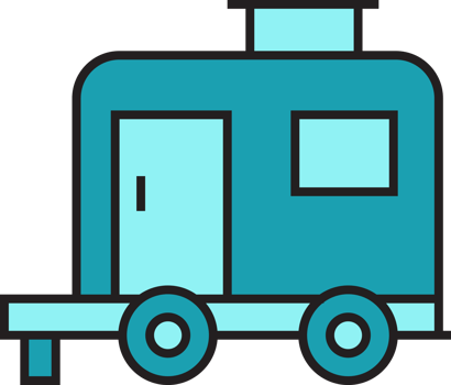 RV eational Vehicle Trailer Icon png