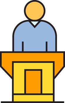 Leader on Podium Icon png