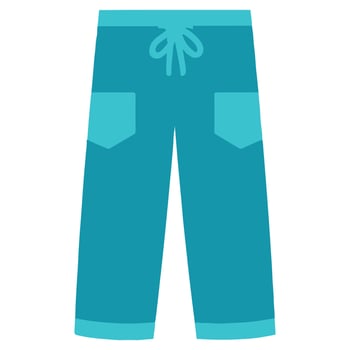 Pants Tray medical equipment, Healthcare tools illustration, hospital design sublimation vector