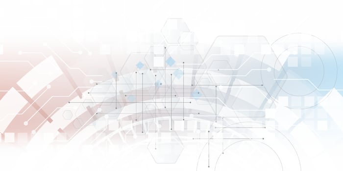 Abstract hexagon background. Technology polygonal design. Digital futuristic minimalism. vector