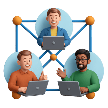 Collaborative Digital Network Expansion with Diverse Characters png