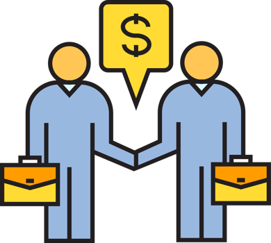 Business Person Deal Icon png
