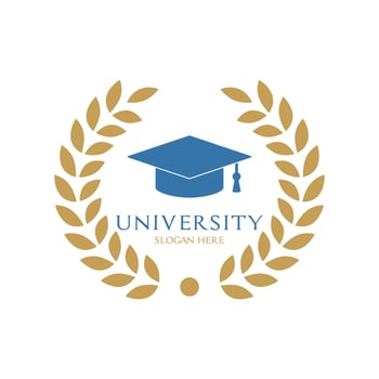 university logo design concept idea vector