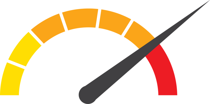 Speedometer icon, Racing png