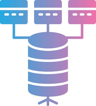 Data Model Interactive UI Design vector