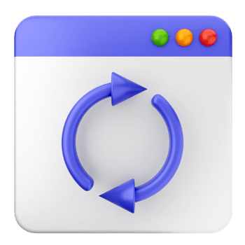 A blue and white icon with an arrow pointing to the left png