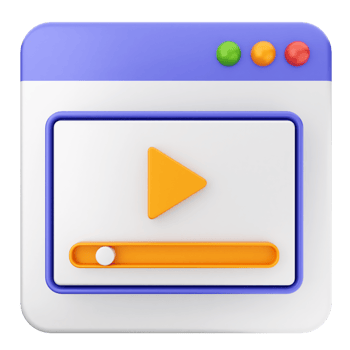 A player icon with a play button png